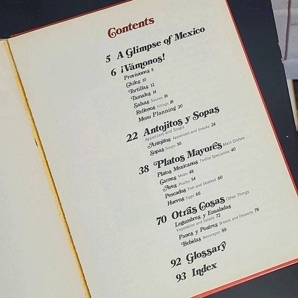 Vintage 70s Better Homes & Garden Authentic Mexican Recipes Cookbook Hardback - Picture 8 of 14